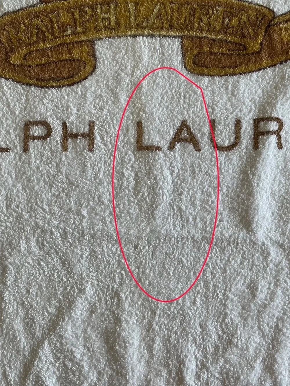 Ralph Lauren Safari Vintage Beach Bath Towel 36” x 69”